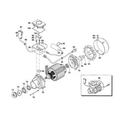 Motor Assembly for DeWalt DXPW001E
