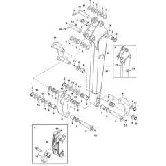 Arm Assembly for BobCat E10Z