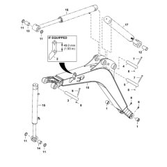 Boom Assembly for BobCat E14