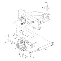Boom Swing Frame for BobCat E20Z