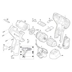 Cordless Drill Assembly