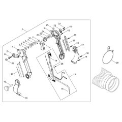 Throttle Lever for Shindaiwa