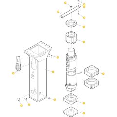Epiroc EC50T Breaker Assembly