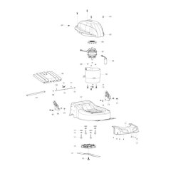 Deck & Motor Assembly for ELM4110