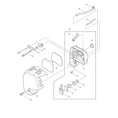 Air Filter for Makita EM4340L