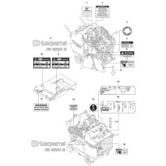 Decals for Husqvarna FS4600