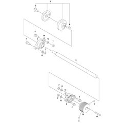 Blade Shaft Assembly for FS500 E