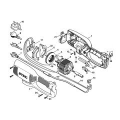 FE55 Motor Housing Assembly