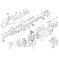 Impact Wrench Assembly for Bosch