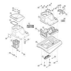 Chute, Housing Assembly