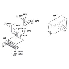 Planer Assembly for Bosch