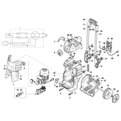 Cleaner Assembly for Bosch GHP 5-65 X