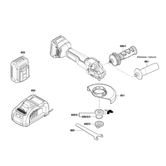 Angle Grinder Assembly Bosch