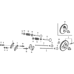 Camshaft Assembly for Honda GX240UT1