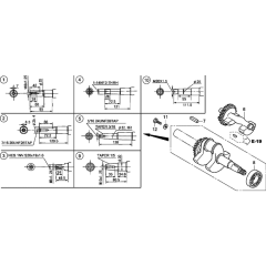 Crankshaft Assembly for GX270UT