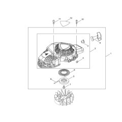 Recoil Starter for ECHO HC-2020R