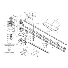ECHO HC-2410 Handle