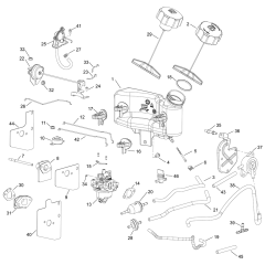 Fuel System for Kohler HD950