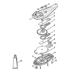 Blade Drive Gear Assembly