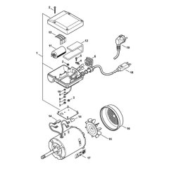 Electric Motor for Stihl HOS