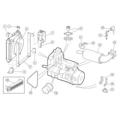 Diesel Engine Assembly