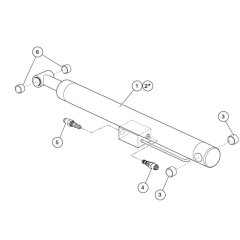 Flyboom Cylinder Assembly
