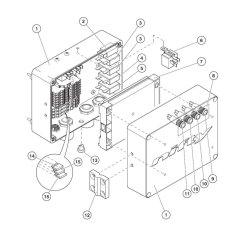 Engine Box (Diesel) Assembly for Nifty Lift HR28 SP85 4X4 Access Platforms