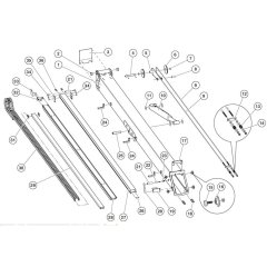 Telescope Assembly for Nifty Lift HR28 SP85 4X4 Access Platforms