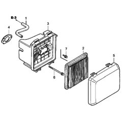 Air Cleaner for Honda HRG465C3