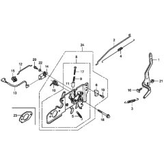 Control for Honda HRX537C