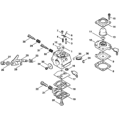 Stihl Hedge Trimmer Carburettor