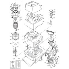 Hiretech HTF Floor Sander Assembly