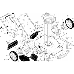 Frame & Engine Assembly