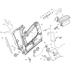Right Handle Assembly for IM65 F16