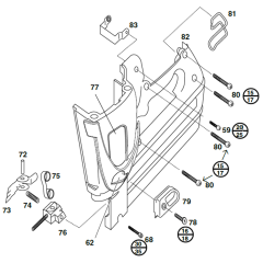 Handle Assembly for Paslode IM65