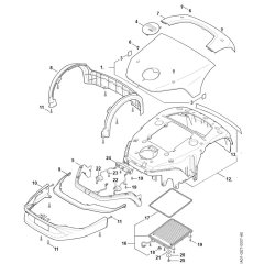 Cover for Stihl iMOW 7.0 EVO