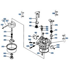 Carburettor Assembly for Kubota W5019-PC Mower