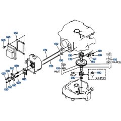 Rocker Arm Assembly for Kubota W5019-PC Mower