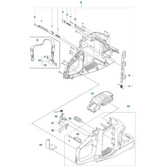Handle System for Husqvarna K1