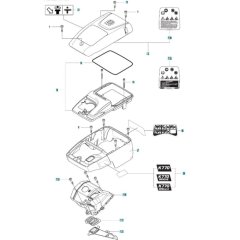 Cylinder Cover for Husqvarna K770
