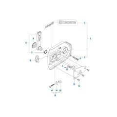 Clutch Cover for Husqvarna K970