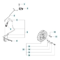 Ignition Assembly for Husqvarna K970