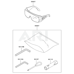 Kawasaki KHT750D Tool
