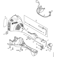 Engine Housing for Stihl KM55