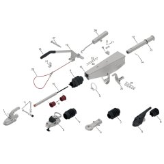 Complete Assembly for Knott KRV20-A Overrun Device