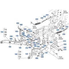 Mower Link Assembly for Kubota F3680 Front-Mount Mower