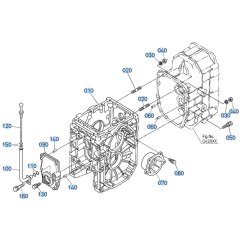 Differential Gear Case Assembly for Kubota F3680 Front-Mount Mower
