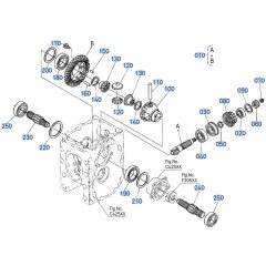Front Differential Assembly for Kubota F3680 Front-Mount Mower