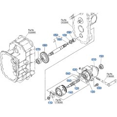 Propeller Shaft Assembly for Kubota F3680 Front-Mount Mower