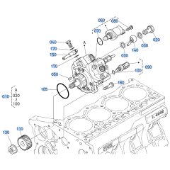 Supply Pump Assembly for Kubota F3710 Front-Mount Mower